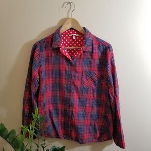 Victoria's Secret flannel top